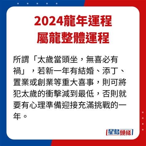 2024 屬龍運程|麥玲玲2024龍年運程！十二生肖運勢完整解釋+開運/犯。